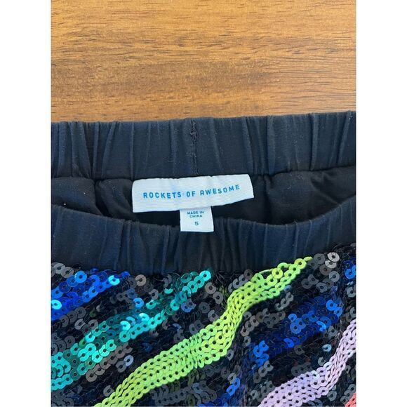 Rockets Of Awesome Sequins Skirt Girls Size 5 Yrs Old - Picture 5 of 5